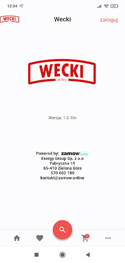 Android application Wecki Głogów screenshort