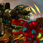 Dino Robot Battle Arena: War