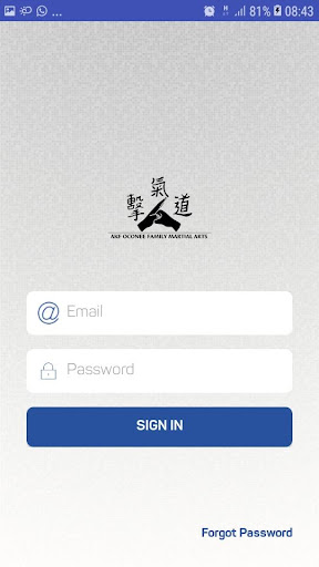 AKF Oconee App Screen 2