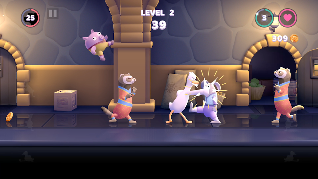 Punch Kick Duck 1.09 APK + Mod (Unlimited money) para Android