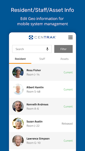 CenTrak TruView TruFinder Screen 2