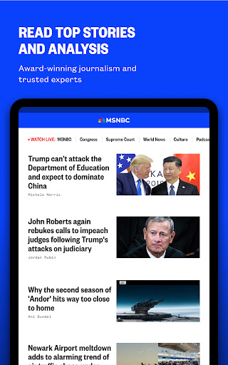 MSNBC: Watch Live & Analysis screenshot 6