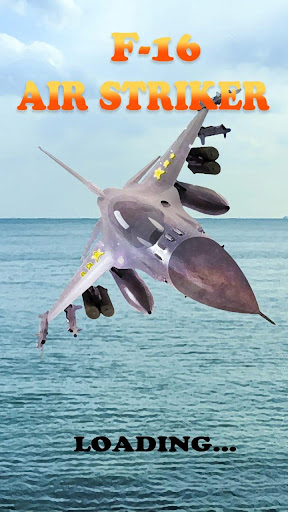 Android application F-16 Air Striker: Air Combat screenshort