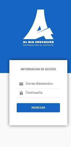 Android application Al Dia Educacion screenshort