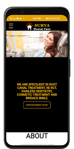 Surya Dental Care Screen 3