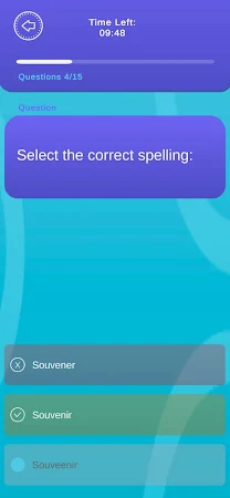 Game screenshot Spelling Test Quiz apk download