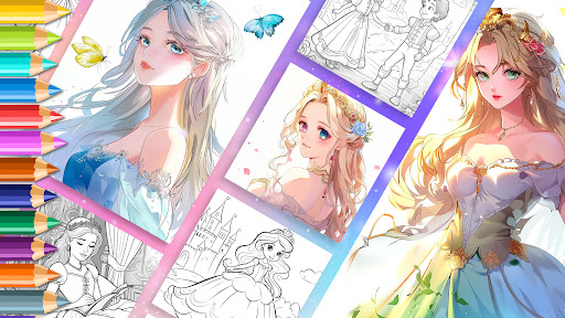 Doll Drawing - Coloring Book Screenshot 2 - AppWisp.com