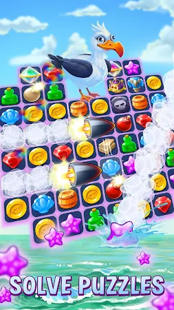 Game screenshot Pirates & Pearls: Match, build hack