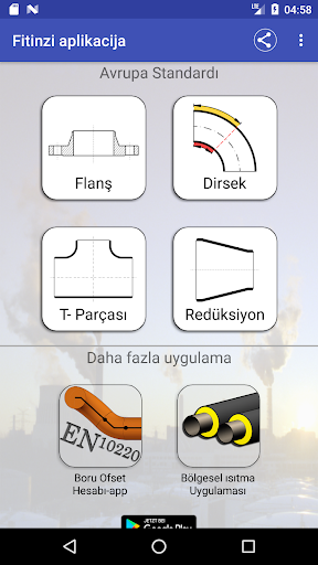 Uygulama önizlemesi