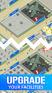 Idle Air Force Base Mod Apk v2.1.1 (Infinite Money) For Android 3
