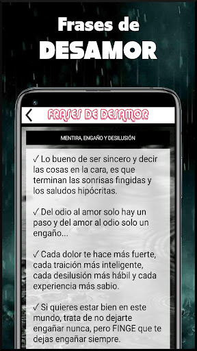 Frases desamor y amor roto Screen 3