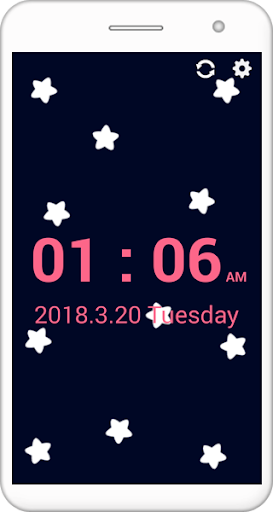 Clock (Fullscreen Table Clock) Screen 3
