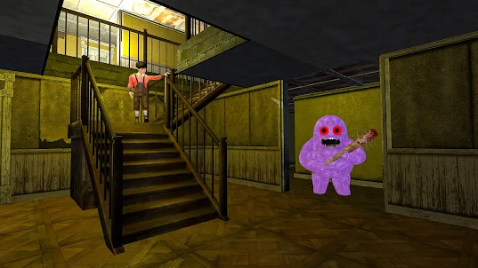 Evil Grimace Haunted House 3D