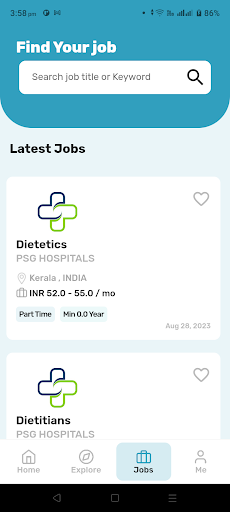 MyAlliedHealthApp Screen 2