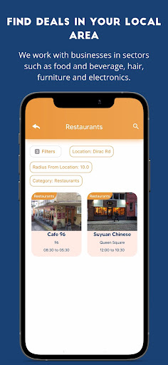 The UniCash: Student Discounts Screen 2