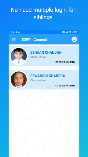 Android application EDRP Connect - App for Parents screenshort