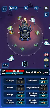 Game screenshot Space Defense: Idle Tower TD hack