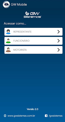 Android application GW Mobile screenshort