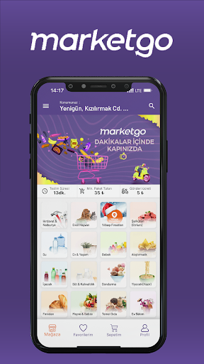 Android application MarketGo screenshort