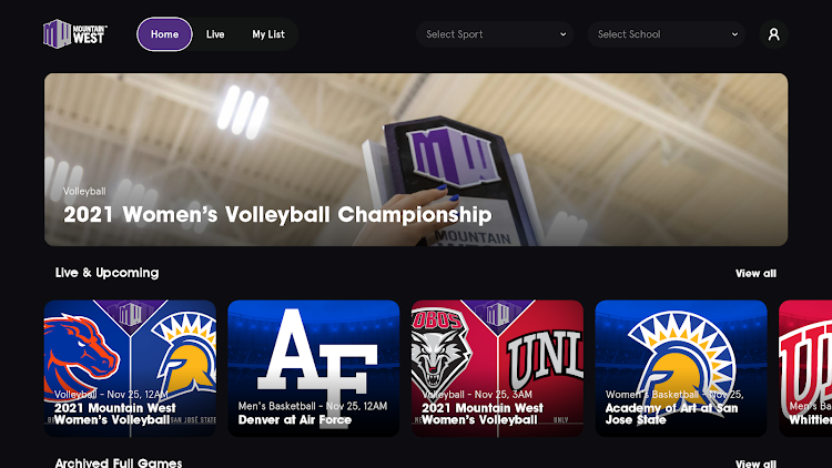 Mountain West Conference TV - 1.1.2 - (Android)