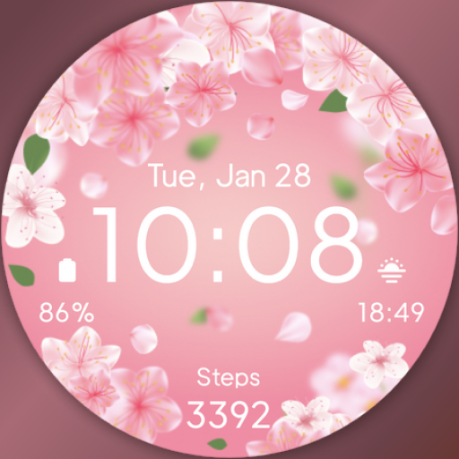 G060 Seasonal Nature: Wear OS Logo