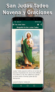 Screenshot 8 Oración de San Judas Tadeo android