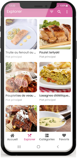 Recette hypocalorique facile Screen 3