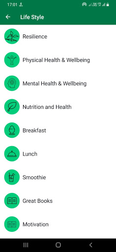 Android application Limerick ETSS screenshort