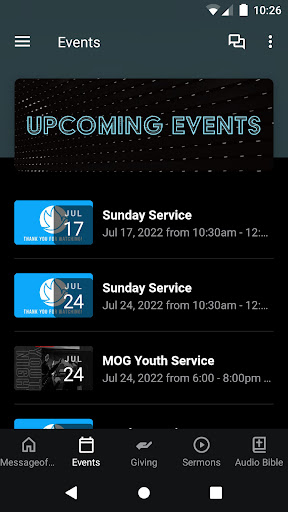 MOG Connect Screen 2