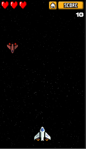 Android application Space Shooter screenshort