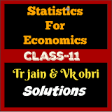 Economics Class-11 Statistics(TR Jain) icon