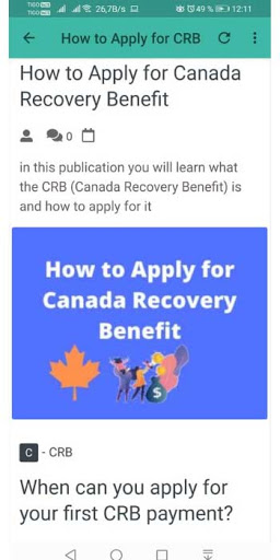 CRB App Screen 3