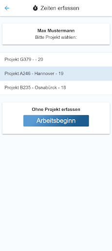 HCMS-Zeit Screen 3