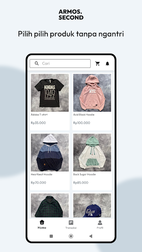 Android application Armos Second screenshort