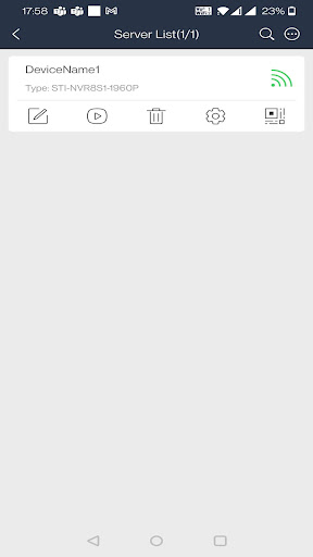 Android application SEETHRU SMART screenshort