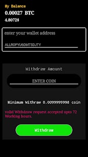 Bitcoin Cloud Mining  BTC Faucet v1.0.7 (Unlimited Money) Free For Android 3