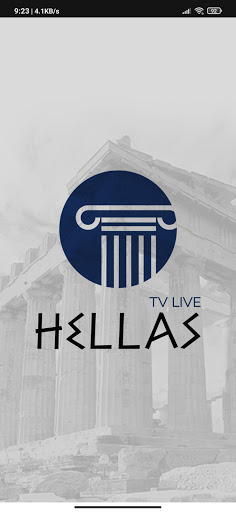 Android application Hellas Live screenshort