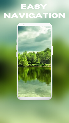 Android application Green Wallpaper screenshort