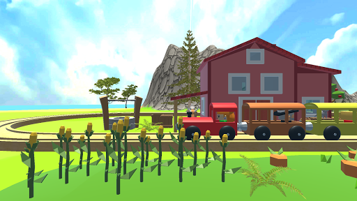 Android application Baby Train 3D Premium screenshort