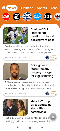 BlendPost - Your daily news. P Screen 3