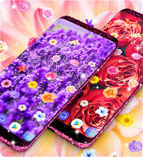 Summer flowers live wallpaper Screen 3