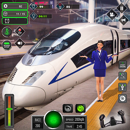 Train Simulator Driving Game  Icon