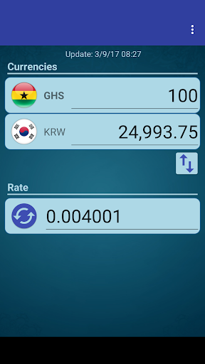 S Korea Won x Ghanaian Cedi Screen 2
