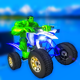 Impossible ATV Bike Superhero: Sky Tracks Rider icon