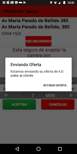 Panataxi Taxista Screen 3