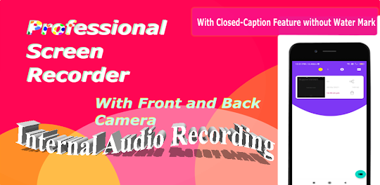 Screen Recorder,Internal Audio