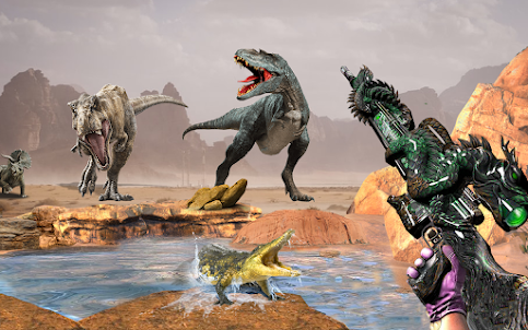 Dinosaurierjagd 3D-Action