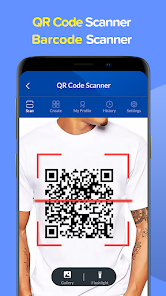 QR scanner - Barcode reader  screenshots 1