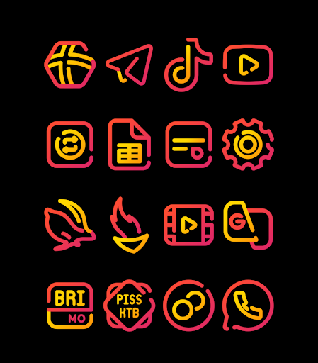 Screenshot of Red Carpet - Lines Icon Pack