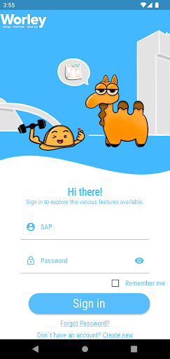 Android application Worley HSE screenshort